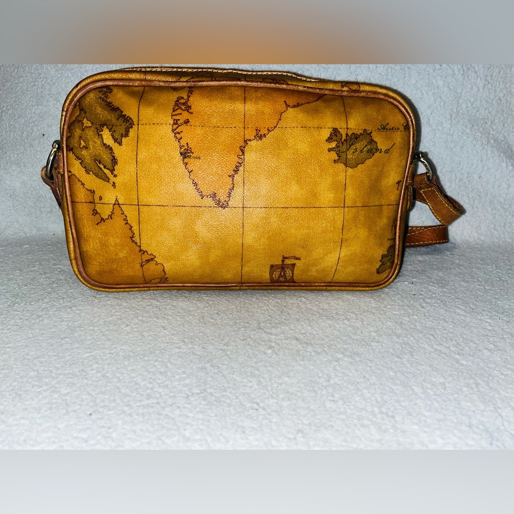 Alviero Martini World Map Crossbody Bag - Picture 8 of 15